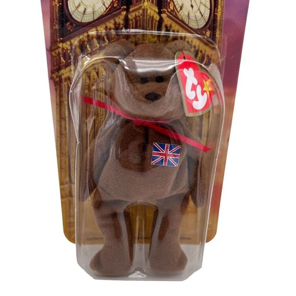 Vintage 1999 Ty Britannia The Bear McDonalds Exclusive Collectible Plush In Orig - Picture 1 of 4